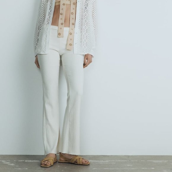 NWT ZARA SUEDE FISHERMAN SANDALS SANDY BROWN - REF 2518/110 8 - Picture 3 of 11